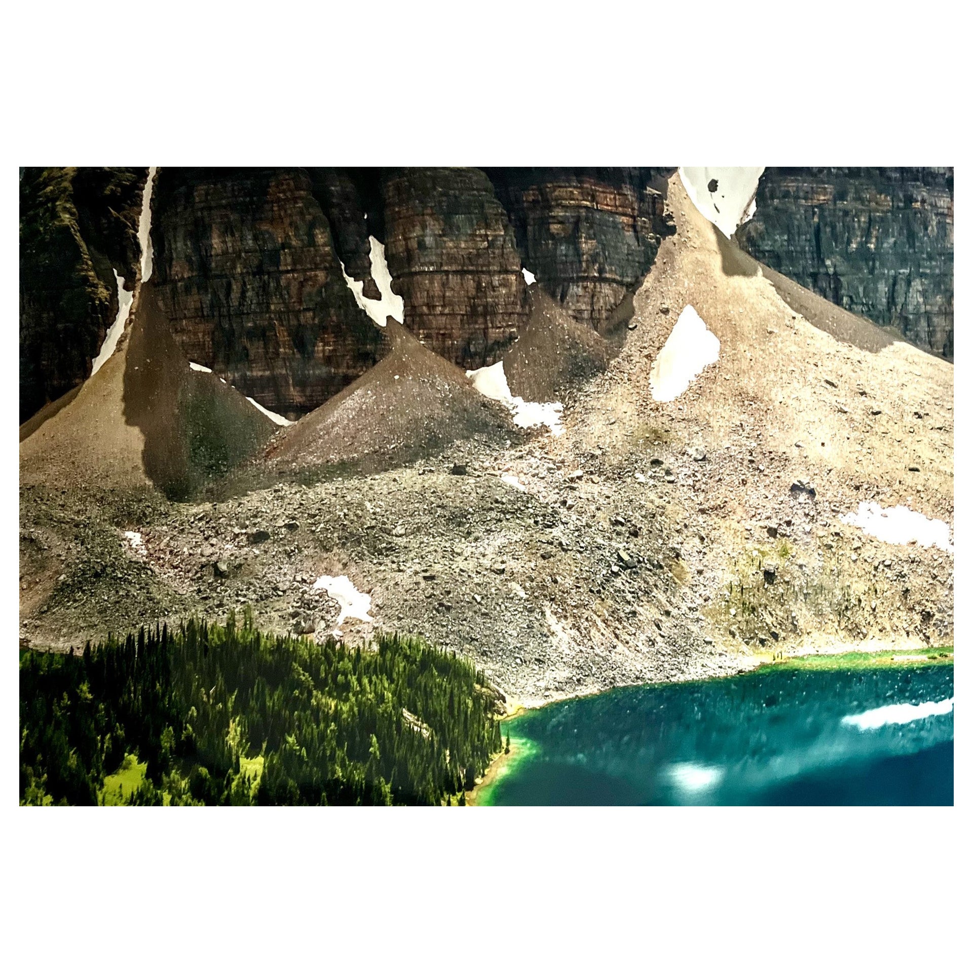 Fotografia di paesaggio in cibachrome d'epoca (nello stile di Ansel Adams)