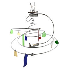 Vintage Ilione Spiral Chandelier from Artemide, 1990s