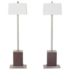 Pair of Mid Century Floor Lamps 