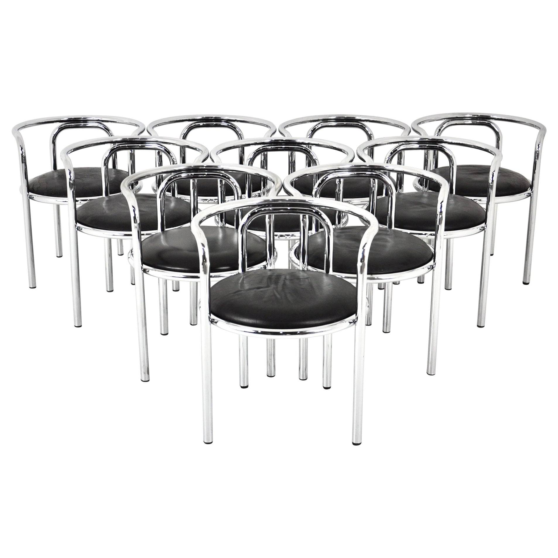 Sillas "Locus Solus" de Gae Aulenti para Poltronova, años 60