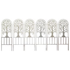 Set di tralicci per alberi da giardino e uccelli in metallo
