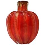 Ercole Barovier Toso Italian Murano Art Glass Vase