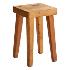 Vemdalia, Stool, Pine, Sweden, 1970s