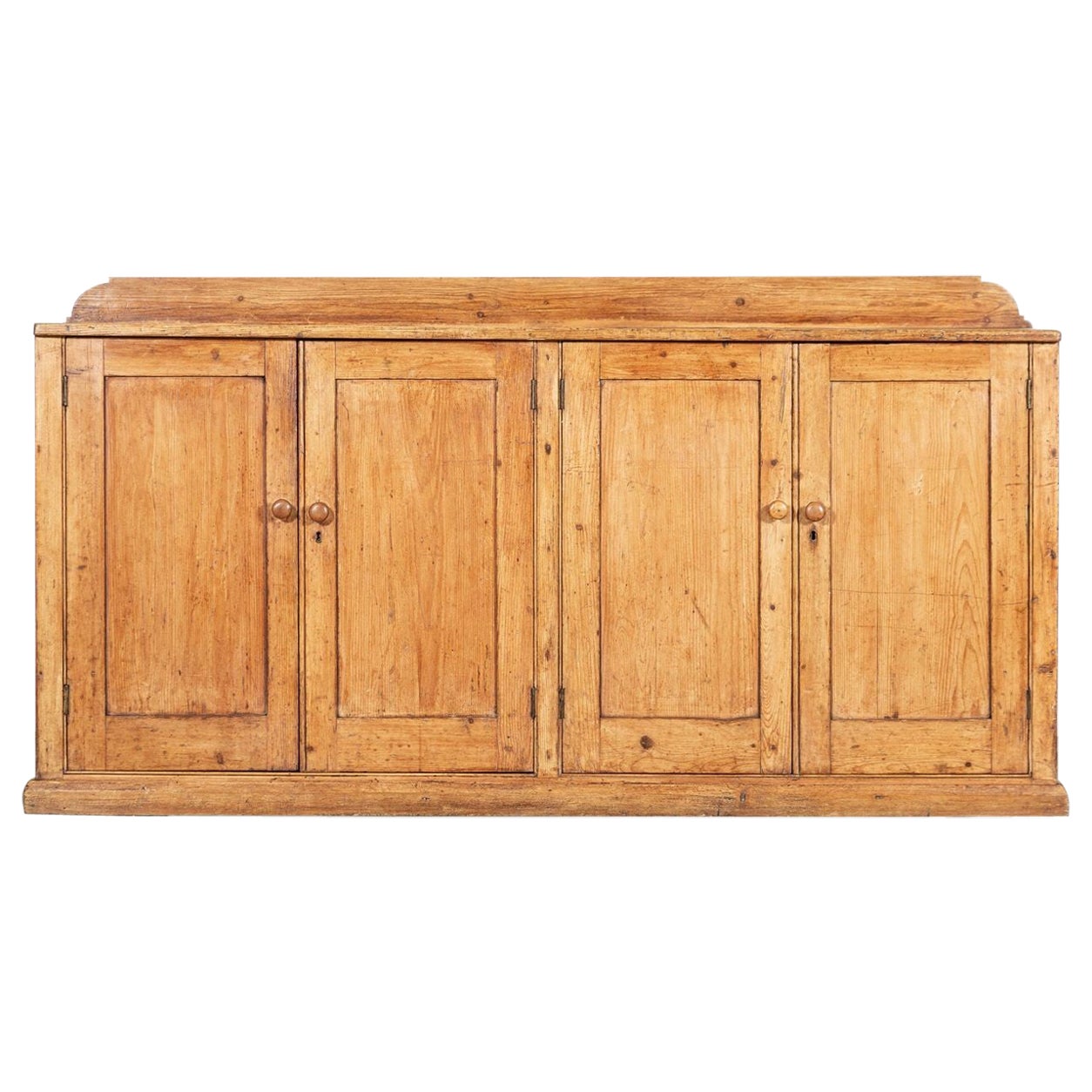 Grande commode de ménage anglaise du 19e siècle