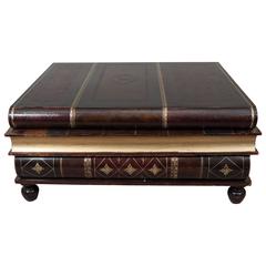 Maitland-Smith Stacked Books Coffee Table