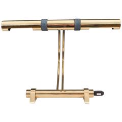 Casella Lighting Tubular Desk Lamp in Brass 11