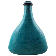 Kähler, HAK, Glazed Vase, Bottle-Shaped, 1930s
