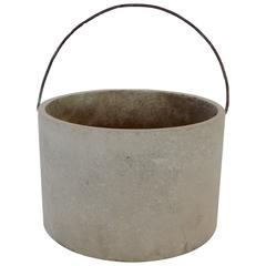 Large Bucket in the Style of Willy Guhl