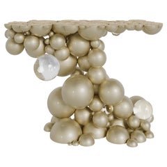 Newton Gold Console - Hand-Crafted Gold Plate Aluminum - Boca do Lobo