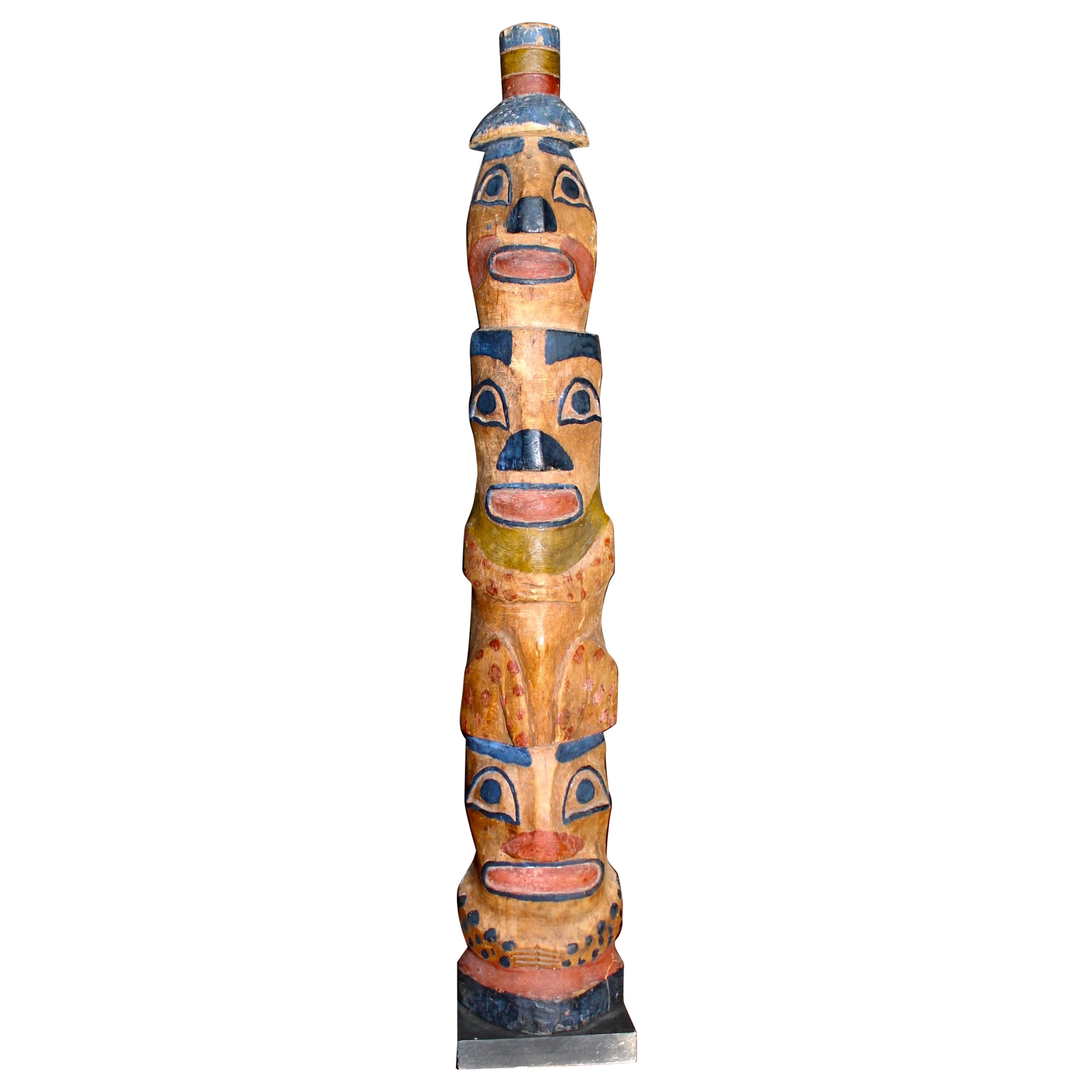 Totem Pole Model Nootka, Northwest Coast