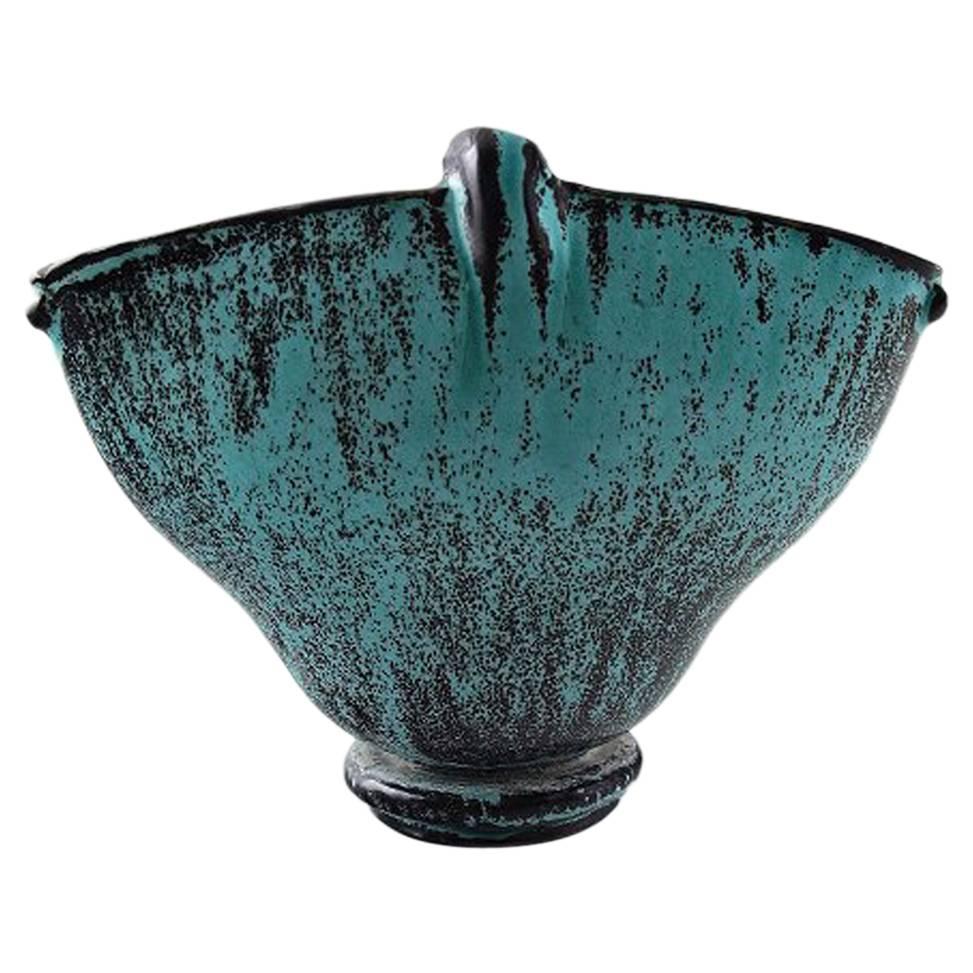 Kähler, HAK, Glazed Ceramic Vase, 1930s