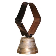 Bell de vache suisse du milieu du siècle, souvenir historique des premiers hommes sur la lune