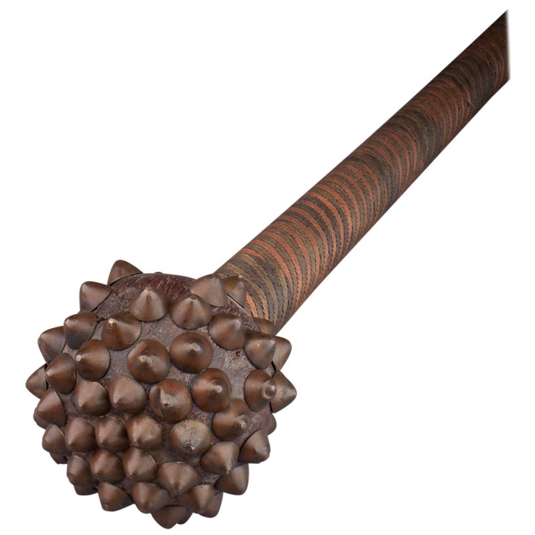Late 19th Century Tribal Zulu or Ndebele Knobkerrie For Sale