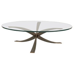 Michel Mangematin coffee / cocktail  table. France c1960