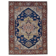 Oushak Rug Oriental Hand Knotted Turkish Antique Look Oushak 9'4" x 12'8" #5536