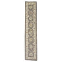 Oushak Rug Oriental Hand Knotted Turkish Oushak 2'11" x 13'6" #6178
