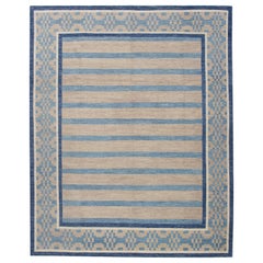 Oushak Rug Oriental Hand Knotted Turkish Oushak 9'10" x 12'1" #4243