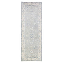 Oushak Rug Oriental Hand Knotted Turkish Oushak 5'9" x 16'3" #4249