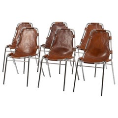 Vintage Les Arcs chairs chosen by Charlotte Perriand c1960 by Dal Vera