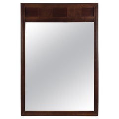 Miroir The Modernity avec incrustation de noyer