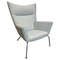 Chaise à oreilles Hans Wegner pour Carl Hansen
