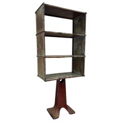 Industrial Standing Bookshelf/ Display Stand