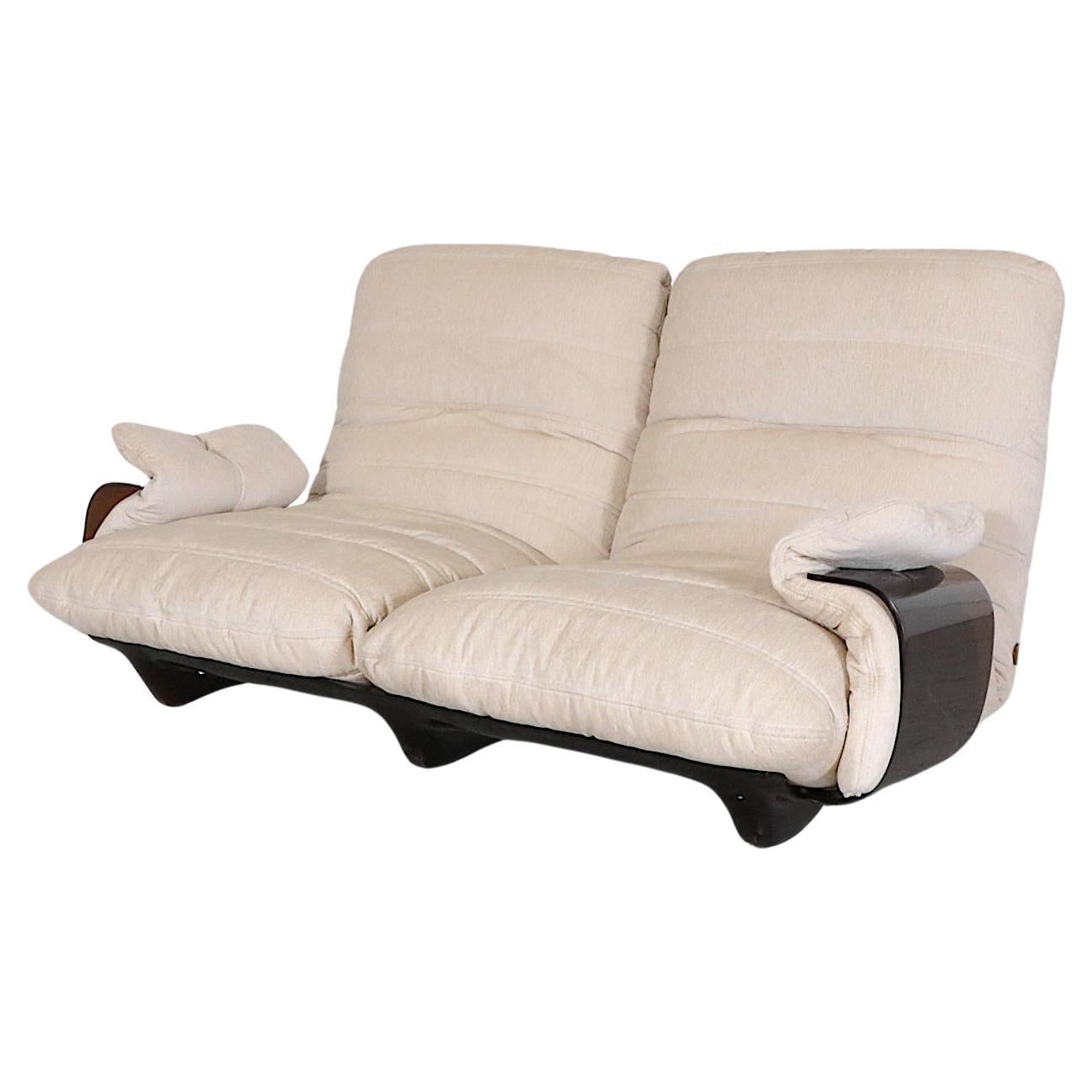 Loveseat Marsala de New Chenille par Michel Ducaroy pour Ligne Roset, milieu du siècle dernier