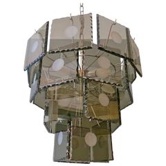 Italian Glass Chandelier