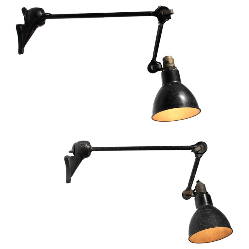 Bernard-Albin Gras Lampade da parete e applique