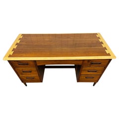 Vintage Mid-Century Modern Lane Acclaim Walnut Desk