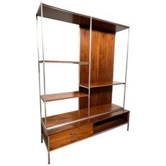 Paul McCobb for Calvin Two Piece Etagere / Room Divider Circa 1960s