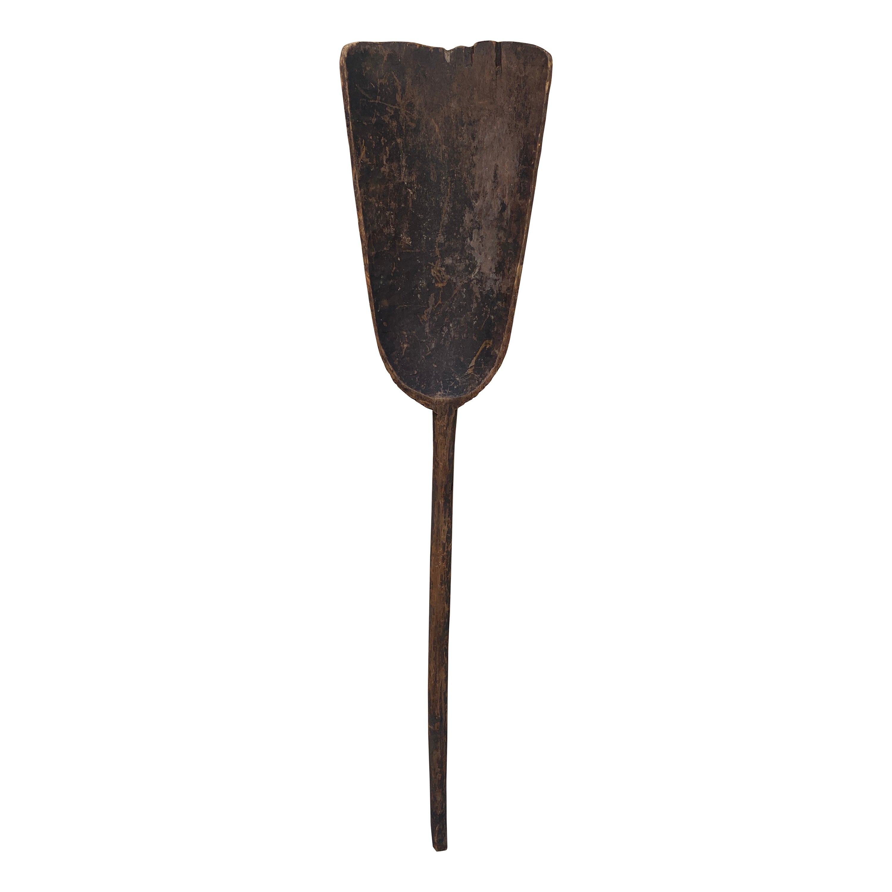 Antique 19th Century Hand Made Wooden Grain Shovel