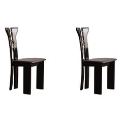 Vintage Pierre Cardin Dining Chairs for Roche Bobois, 1970, Set of 2