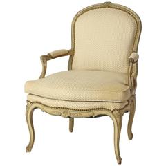 18th Century French Painted Fauteuils
