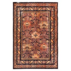 Antique Wilton English Rug 6' x 8'11"