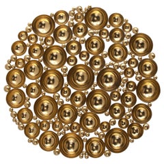 Newton Mirror - Hand-Crafted Gold Plate Aluminum - Boca do Lobo