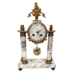 Used French Louis XVI Style Mantle clock 