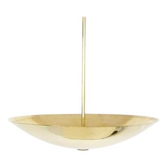Miso Medium, 550mm Solid Brass or Stainless Steel Dome Pendant Light