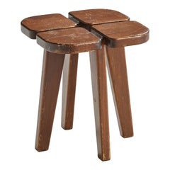 Lisa Johansson-Pape, Stool, Pine, Finland, 1950s