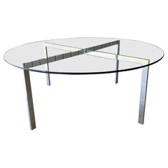 Barcelona coffee or cocktail table designed by Ludwig Mies van der Rohe