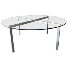 Tavolino da caffè o da cocktail Barcelona disegnato da Ludwig Mies van der Rohe
