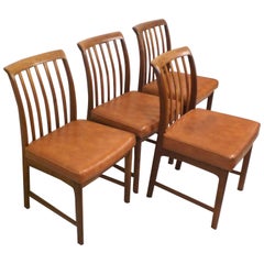 Set of Four Danish Modern Chairs by DUX