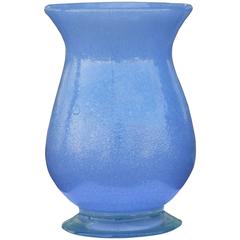 Massive 'Sommerso a Bollicine' Footed Vase Attributed to Napoleone Martinuzzi 5