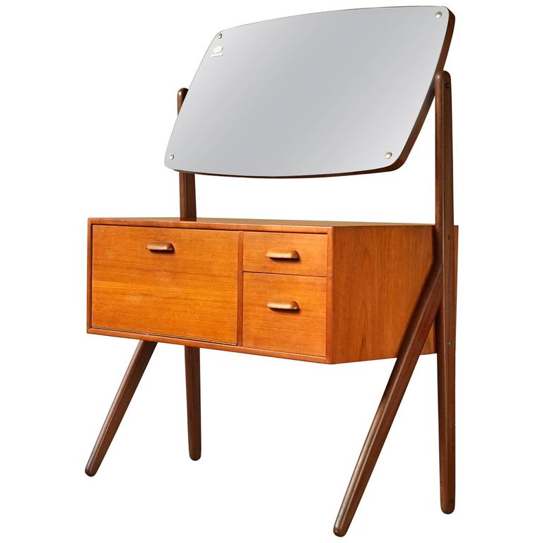 Petite Danish Modern Vanity at 1stDibs
