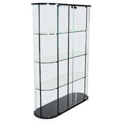 Vitrine FIAM Palladio avec double porte, années 1980, non plus en production