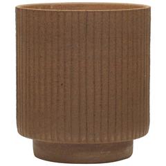 Vintage David Cressey Ceramic Planter, 'Lines' Design, 1960s