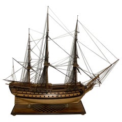 Prisoner of War Style Model of the English Frigate HMS Powerful