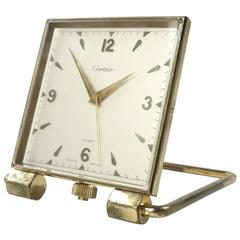 Retro Cartier Travel Clock