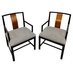 Mid-Century Modern Dunbar Style Arm Chairs - Set of 2