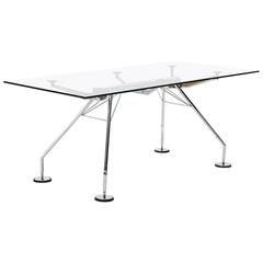 Table rectangulaire Nomos de Sir Norman Foster pour Tecno:: 1987